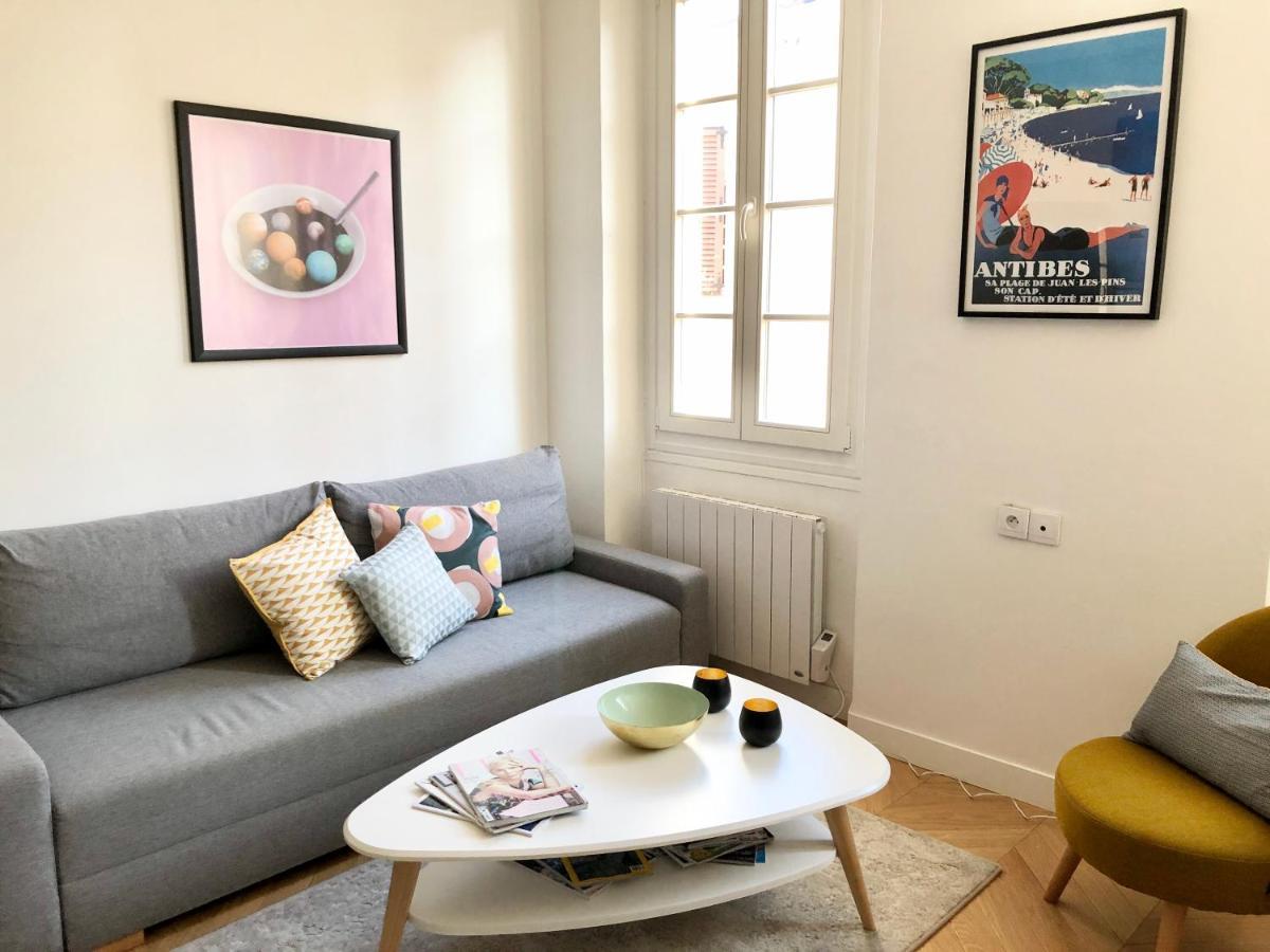 Charming&modernly designed 2 bedroom - Old Town Antibes Eksteriør billede